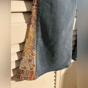 Laney Wilson Vibes 1946 Denim Pull On wide Leg Medium